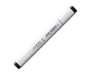 COPIC Classic E29, Burnt Umber, Twin Marker avec Une Pointe Moyenne et Une Pointe Fine