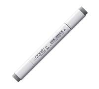 COPIC Classic N-5, Neutral Gray No. 5, Twin Marker avec Une Pointe Moyenne et Une Pointe Fine