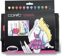 COPIC Classic Portefeuille 12 pièces - couleurs vives