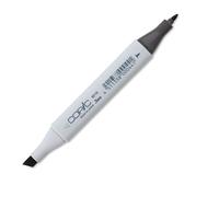 COPIC Classic W-10, Warm Gray No. 10, Twin Marker avec Une Pointe Moyenne et Une Pointe Fine