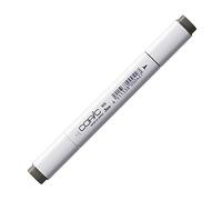 COPIC Classic W-8, Warm Gray No. 8, Twin Marker avec Une Pointe Moyenne et Une Pointe Fine