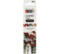 COPIC Set de 3 marqueurs Ciao LAYER & MIX «Architect Palette» – pointe moyenne et brush