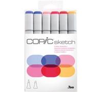 copic copic marqueur sketch, kit de 6 floral favorite 2 noir Noir G