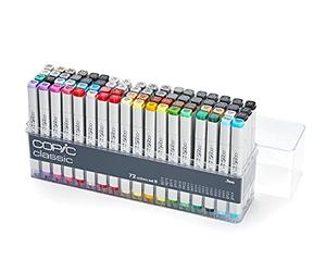 Copic Marker Lot de 72 Marqueurs de dessin Assortiment B C72B