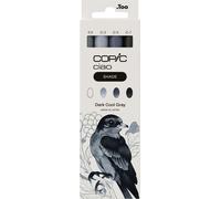 COPIC Marqueur ciao 3+1 Set SHADE "Dark Cool Gray