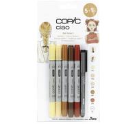 COPIC Marqueur ciao 5+1 Set "Hair Tones 1
