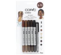 COPIC Marqueur ciao 5+1 Set "Hair Tones 2