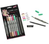 COPIC Marqueur de loisir créatif ciao 5+1 Set Manga 3