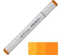 COPIC Sketch YR04, Chrome Orange, Twin Marker avec Une Pointe Moyenne et Une Pointe Pinceau