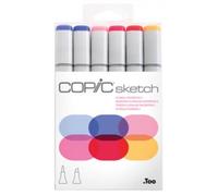 COPIC Marqueur sketch Set de 6 "Floral Favorite 2