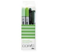 COPIC Marqueurs ciao set de 4 "Doodle Pack Green"