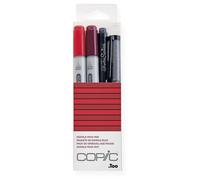 COPIC Marqueurs ciao set de 4 "Doodle Pack Red"