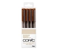 Copic Multiliner sepia 4pcs assortis