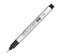 COPIC Multiliner SP 0,25 mm, Black, Feutre Fin en Aluminium avec Pointe Fine et Encre à pigments résistante à l'eau