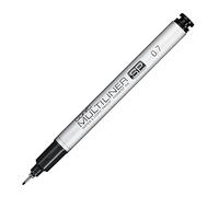 COPIC Multiliner SP 0,7 mm, Black, Feutre fin en aluminium avec pointe fine et encre à pigments résistante à l'eau