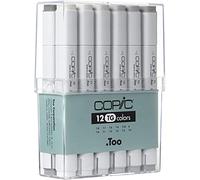 Copic Pochette de 12 marqueurs Gris toner (Import Royaume Uni)
