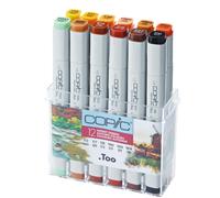COPIC Profi Marker Set de 12 couleurs d'automne