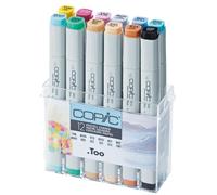 COPIC Profi Marker Set de 12 pastels