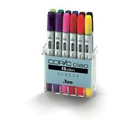 COPIC Set 12 marqueurs Manga Ciao Les Essentiels -