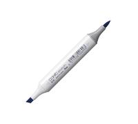 COPIC Sketch B16, Cyanine Blue, Twin Marker avec Une Pointe de Largeur Moyenne et Une Pointe « Brush ».