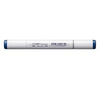 COPIC Sketch B26, Cobalt Blue, Twin Marker avec une pointe de largeur moyenne et une pointe « brush ».