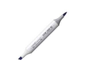 COPIC Sketch B34, Manganese Blue, Twin Marker avec Une Pointe de Largeur Moyenne et Une Pointe « Brush ».