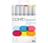 Copic Sketch Cartouche d'encre Perfect Primaries 6 pcs