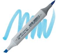 COPIC Sketch double-face Pinceau & Ciseau, B02 Bleu d'oeuf de mer