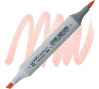COPIC Sketch double-face Pinceau & Ciseau, R12 Rose thé clair