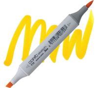 COPIC Sketch double-face Pinceau & Ciseau, Y19 Jaune Napoli