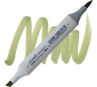 COPIC Sketch double face Pinceau & Ciseau, YG93 Jaune grisâtre