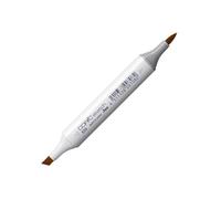 COPIC Sketch E55, Light Camel, Twin Marker avec Une Pointe de Largeur Moyenne et Une Pointe « Brush ».