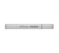 COPIC Sketch E70, Ash Rose, Twin Marker avec Une Pointe de Largeur Moyenne et Une Pointe « Brush ».