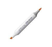 COPIC Sketch E95, Tea Orange, Twin Marker avec Une Pointe de Largeur Moyenne et Une Pointe « Brush ».