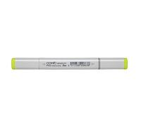 COPIC Sketch FYG1, Fluorescent Yellow, Twin Marker avec Une Pointe de Largeur Moyenne et Une Pointe Pinceau