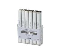 Copic sketch lot de 12 marqueurs de dessin gris chauds
