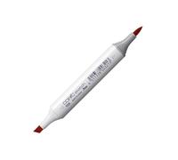 COPIC Sketch R08, Vermilion, Twin Marker avec Une Pointe de Largeur Moyenne et Une Pointe « Brush ».