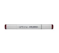 COPIC Sketch R89, Dark Red, Twin Marker avec une pointe de largeur moyenne et une pointe « brush ».
