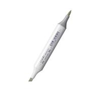 COPIC Sketch W-00, Warm Gray No. 00, Twin Marker avec une pointe moyenne et une pointe pinceau