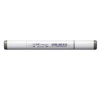 COPIC Sketch W-8, Warm Gray No. 8, Twin Marker avec une pointe moyenne et une pointe pinceau