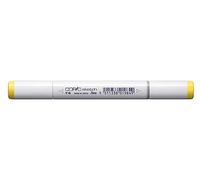 COPIC Sketch Y18, Lightning Yellow, Twin Marker avec Une Pointe Moyenne et Une Pointe Pinceau