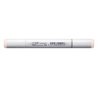 COPIC Sketch YR0000, Pale Chiffon, Twin Marker avec une pointe de largeur moyenne et une pointe « brush ».