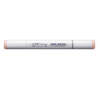 COPIC Sketch YR01, Peach Puff, Twin Marker avec Une Pointe de Largeur Moyenne et Une Pointe Pinceau