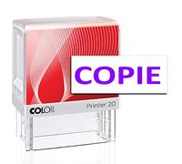 Copie Colop P20 Auto-encrage Bureau Stationnaire Personnalisé Tampon En Caoutchouc Mini Tampon Personnalisé Voilet 14 X 38 Mm