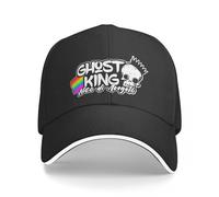 Copie de Percy Jackson - Solangelo Ghost King Nico di Angelo Casquette de Baseball Grande Taille Chapeau Chapeau de Soleil pour Enfants garçon Enfant Femmes