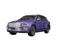 Copie Fidèle l’Origine Avec Beaucoup Détails 1:24 Pour Bentley Bentayga Noir Luxe Simulation Son Et Lumière Tirer Arrière Modèle Voiture En Alliage Passe-temps Joueur Jeu Maquette Voiture(Purple)