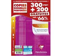 Copies Doubles - CLAIRE FONTAINE - 500 Pages - 21x29,7 cm - 90g - Mixte