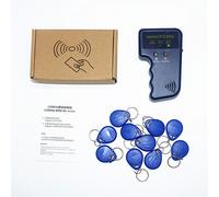 Copieur de carte d'identité portable 125KHz, duplicateur, programmateur, lecteur assorti à l'écriture EM4305, porte-clés d'identification, étiquettes de cartes-clés
