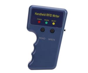 Copieur de Carte RFID, 125khz Lecteur de Copieur de Carte d'identité NFC de Poche Duplicateur avec 5pcs T5577 Porte-clés, 5 Cartes T5577, Duplicateur de Carte d'identité Portable