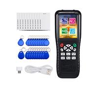 Copieur RFID, lecteur de carte d'identité IC multi-fréquences portable, lecteur de carte à puce avec ID 125 kh, clé IC 13,56 MHz, cartes 125 kHz T5577 (carte HID)